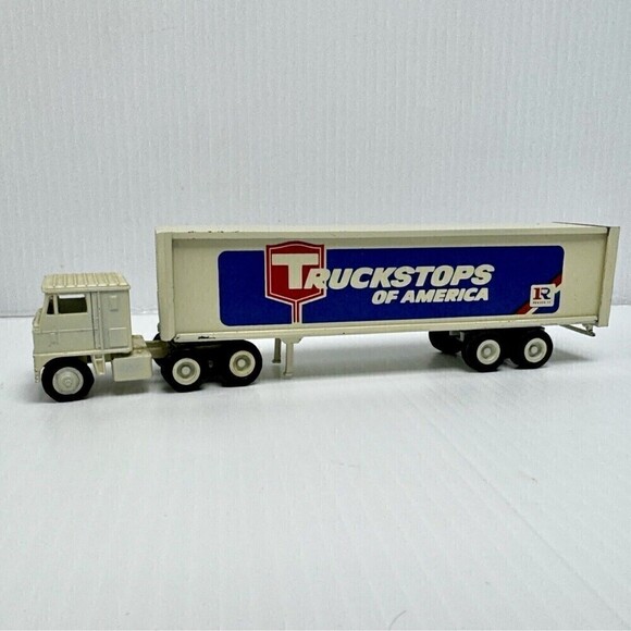 Truck Stops Of America TA Tractor Trailer 1:64 Truck White Winross Rochester NY - Picture 2 of 15